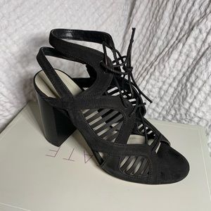 1 State lace front heel